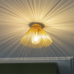 Whimsical Art Nouveau Ceiling Lamp for Kids’ Room
