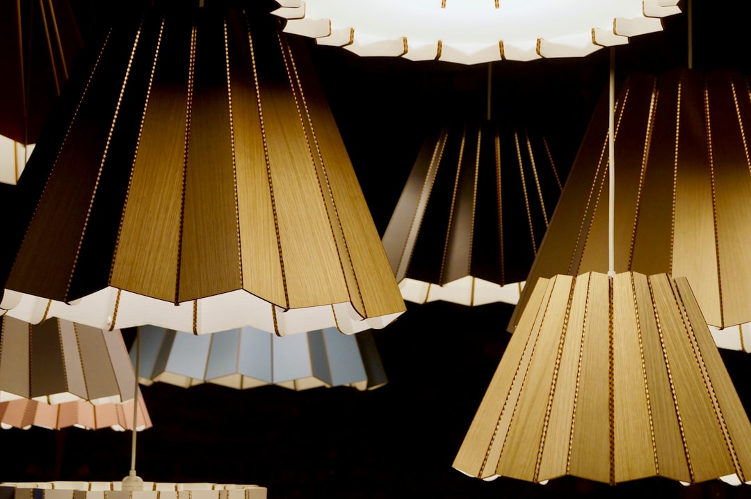 Photo Woven lampshade