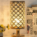 Sparkle and Shine: Crystal Table Lamp for Kids’ Room