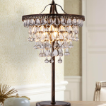 Elegant Bronze Table Lamp for Luxurious Bedroom Lighting