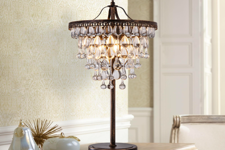 Elegant Bronze Table Lamp for Luxurious Bedroom Lighting
