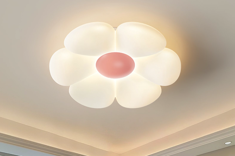 Transform Your Bedroom with Modern Bubble Flower LED Ceiling Light
