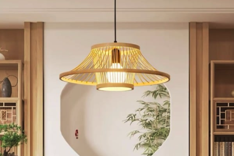 Enhance Your Bedroom with a Chinese Lantern Rattan Chandelier