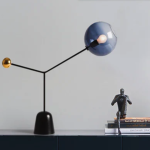 Modern Bedroom Lighting: Satellite Glass Table Lamp