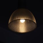 Enhance Your Bedroom with an Enameled Brass Perforated Floor Lamp