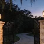 Enhance Your Outdoor Space with Antique Bronze Lantern Light