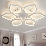 Contemporary Lotus Acrylic Ceiling Light