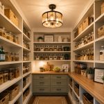 Upgrade Your Walk-In Pantry with a Stylish Ceiling Lamp