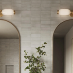 Enhance Your Space with Extra Tall Fluted Glass Vanity Light