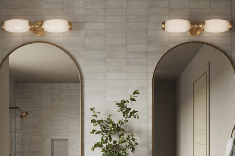 Enhance Your Space with Extra Tall Fluted Glass Vanity Light
